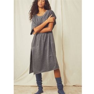 Free People Maxi Tee Dress Gray XS